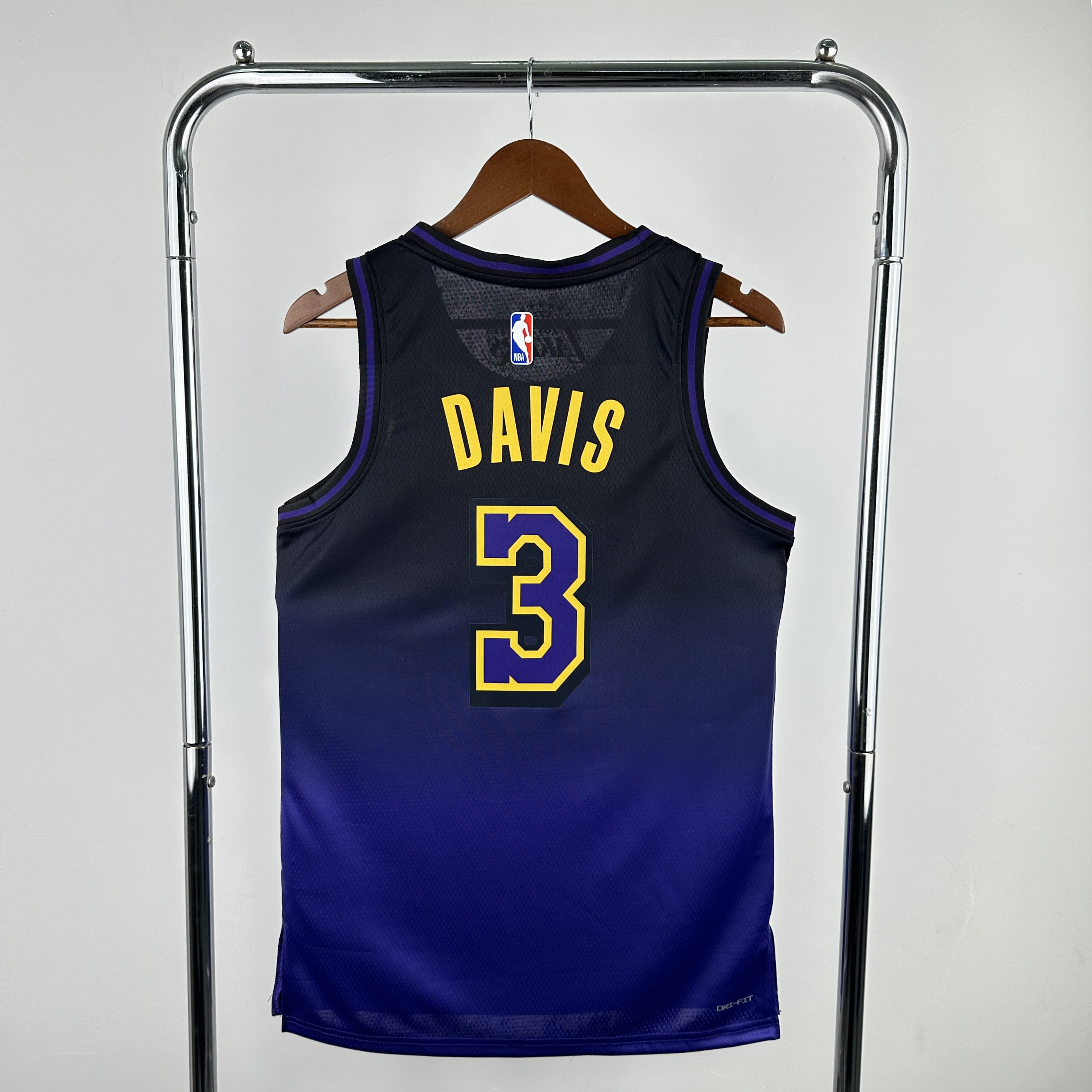 Men Los Angeles Lakers #3 Davis purple NBA 2024-25 Season Jerseys